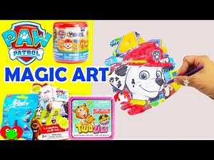 Paw Patrol Magic Art Scratchers with Surprise Twozies Mashems and More