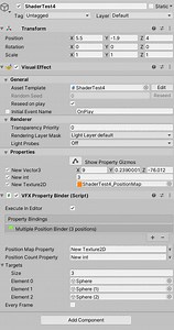 Multiple Bindings VFX Graph