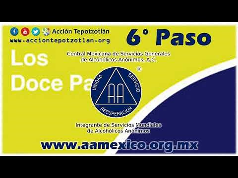 Pasos de AA - Sexto paso AUDIO