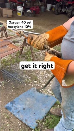 How to ￼light a cutting torch