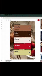 Apply Any Color Palette to Your Canva Designs 🤯 #canva #tutorial