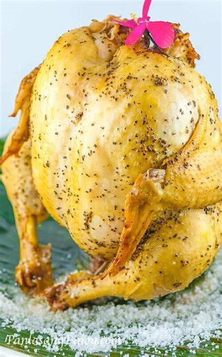 Pinaupong Manok sa Asin Recipe