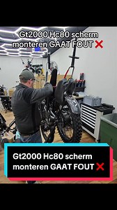 Fatbike Gt2000 Hc80 Scherm Monteren Fout