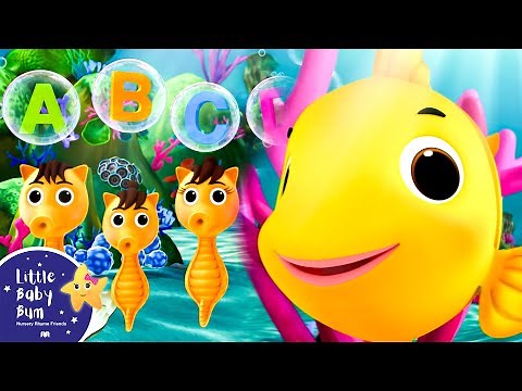 ABC Undersea Song | Nursery Rhymes & Kids Songs | Learn with Little Baby Bum