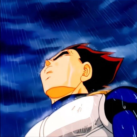 Vegeta Standing in the Rain... Thinking Alone | Sad DBZ Edit |#dbz#shorts
