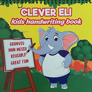 Clever Eli Book Set | Children Handwriting Book- Print and Cursive
