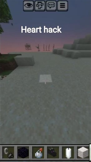 heart hack #minecraft #isurvived100daysminecraftinhindi