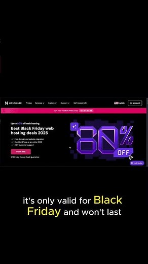 The #1 Web Hosting Discount You Need This Black Friday