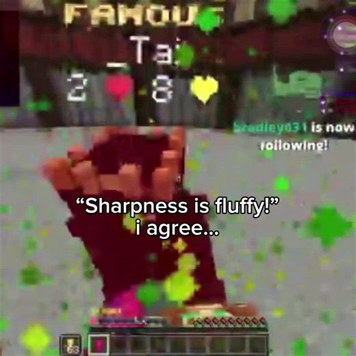 #sharpness || ear pollution i fear #fyp #viral #minecraft | Minecraft Animation