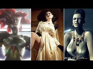 10 Female Monsters in Resident Evil Games (Lady Dimitrescu Tall Lady, Alexia, Hilda Hidalgo, Lisa)