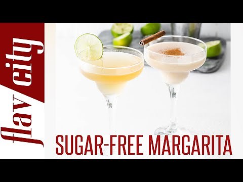 The ULTIMATE Sugar Free Margarita Recipe - Keto & Diabetic Approved