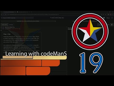(ARCHIVED) Learn JavaScript by Building a Role Playing Game - Step 19 | freeCodeCamp | (Beta)