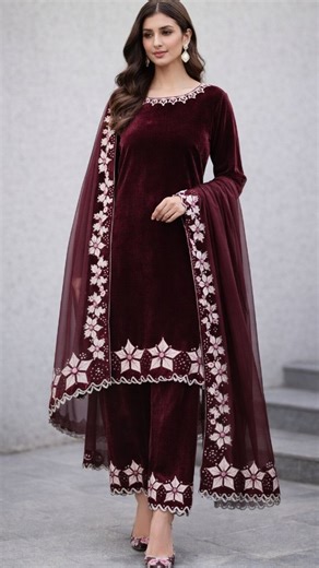 Stitching Vibes on Instagram: "“Simple silai machine se velvet cutwork 😍” Cutwork trouser design for beginners “Designer velvet trouser sirf ghar par ✂️✨” Simple sewing machine se velvet cutwork trouser design ✂️✨ Is reel mein aap dekhenge latest velvet cutwork embroidery jo party wear aur wedding wear trousers ke liye perfect hai 💖 Agar aap silai aur embroidery seekhna chahte hain to Stitching Vibes ko follow karein ❤️ 👇 Comment karein “CUTWORK” 👇 Reel save & share karein #Reels #InstagramR