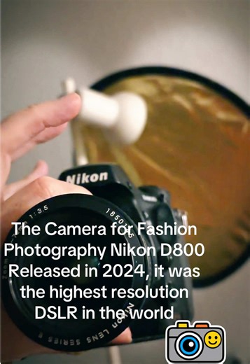 Nikon D800 36m DSLR The Camera for Fashion Photography Nikon D800 Released in 2024, it was the highest resolution DSLR in the world #fergfilm1 #nikon #nikonphotography