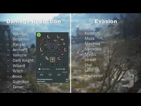 Evasion Vs. Damage Reduction - When to Build Either | Black Desert Online
