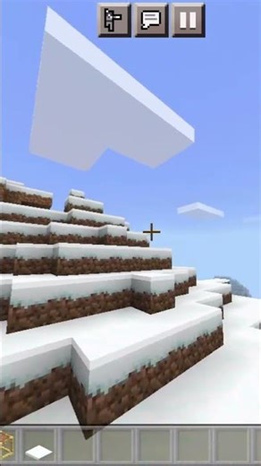 Tutorial How to make the base hidden in Minecraft(Snow Biome)