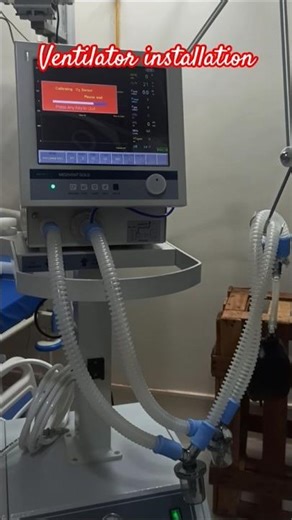 Ventilator machine installation for Emergency patient!