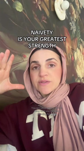 embrace naivety - you must be incompetent before you’re a master | naive meaning