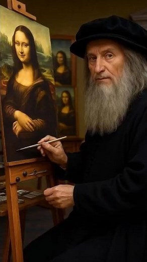 Leonardo da Vinci, the most curious mind in history. #genius #history #art