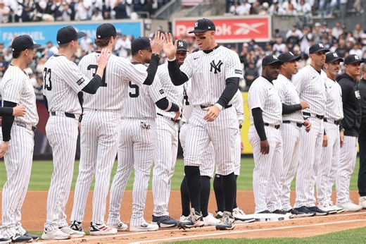 Aaron Judge blasts home run in first Yankee Stadium at-bat this season