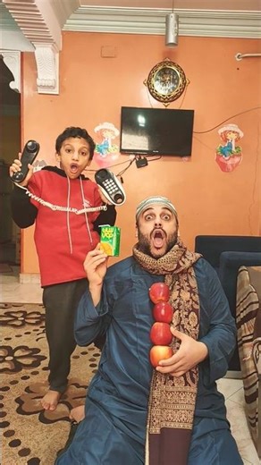 بابا تليفون قوله مو هون 🤷😂😂