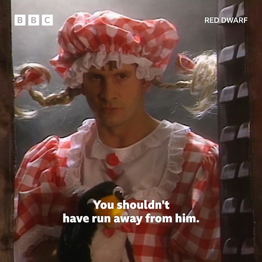 After forcing the rest of the Red Dwarf crew to spend 12 weeks in quarantine, Rimmer gets infected with an electronic virus. Now on BBC iPlayer: https://www.bbc.co.uk/iplayer/episode/p00bpl70/red-dwarf-v-4-quarantine Keep an eye out for more classic comedy over the coming days on BBC Four and BBC iPlayer, as part of the BBC's 100th-anniversary celebration. | BBC Archive