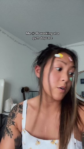 That one time I worked at a Kid’s Club for a gym #fyp #kidstiktok | gym daycare