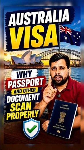 How to Scan Your Passport and Documents Correctly for an Australia Visa | #australia #visa