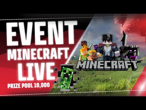 🔴 LIVE | Minecraft Event – Prize Pool ₹10,000! 💰World 1st Minecraft Event ‪@minecraft‬