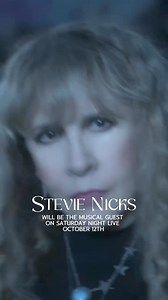 17K views · 3.4K reactions | REMINDER: Stevie Nicks this Saturday Oct 12th on #SNL. The last time Stevie appeared on SNL was Dec. 10, 1983, performing “Stand Back” and “Nightbird.” Are you going to tune in?? #stevienicks | Fleetwood Mac News | Facebook