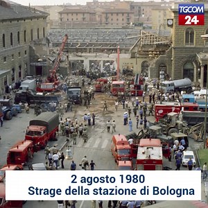 📅 Alle 10:25 del #2agosto 1980 un ordigno a tempo esplose nella stazione ferroviaria di Bologna. Nell'attentato morirono 85 persone, con oltre 200 feriti. | Tgcom24