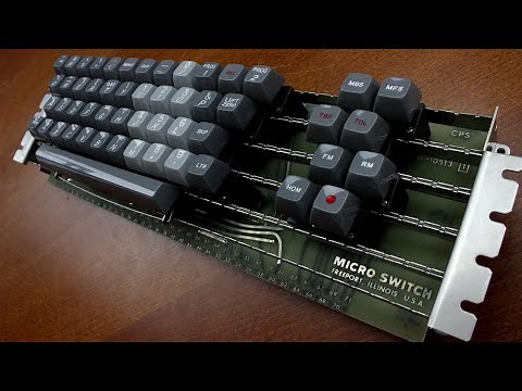 Micro Switch 53RW4-1 keyboard review (MS magnetic reed)