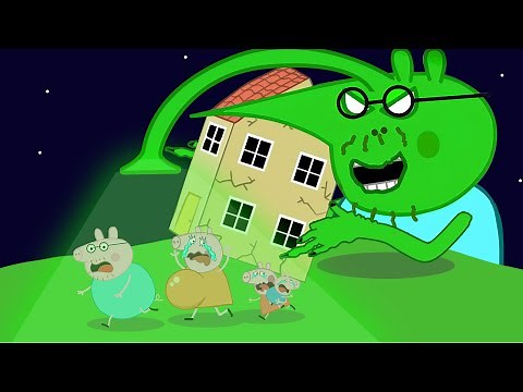 Peppa Zombie Apocalypse, Zombies Appear At The Peppa House | Peppa Pig Funny Animation