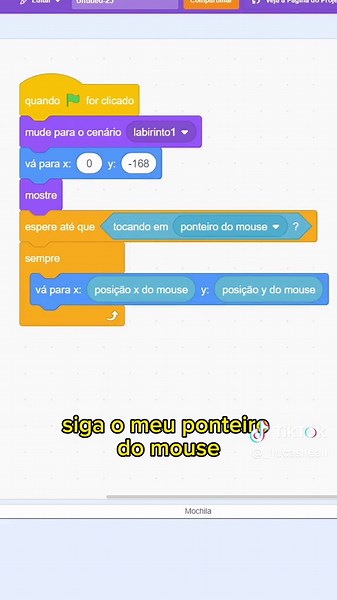 Criando um Jogo de Susto no Scratch em 1 Minuto