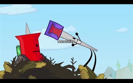 BFDI Pin vs Needle Mentality Showdown