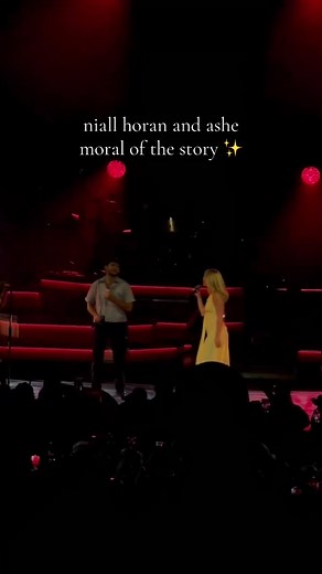 Niall Horan and Ashe Live Performance: Moral of the Story