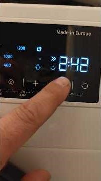 Washing machine installation under the sink