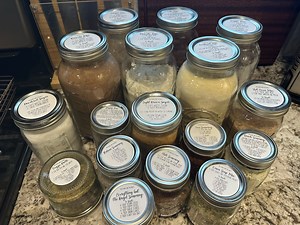 Pantry Labels With Recipes for Mason Jar Lids - Combo Pack | Dishwasher Safe - Etsy