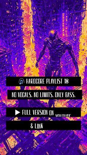 【暴走音圧】ノンボーカルで溶けるハードコア vol.18｜Hardcore Focus Playlist – Lull Nature #WorkoutMusic #作業用BGM