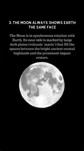 Top 5 Facts About Our Moon | Moon | Earth | Space