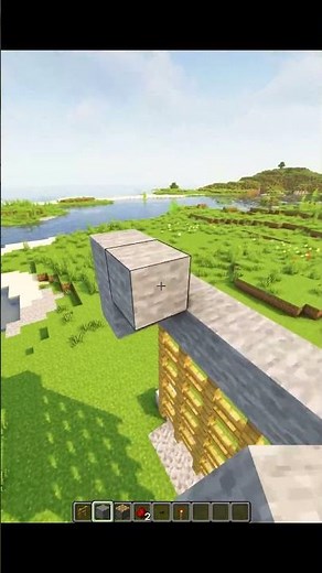 Minecraft Working Castle Gate🏰 #minecraft #shorts