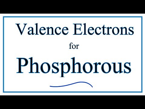 How to Find Valence Electrons for Phosphorous (P)
