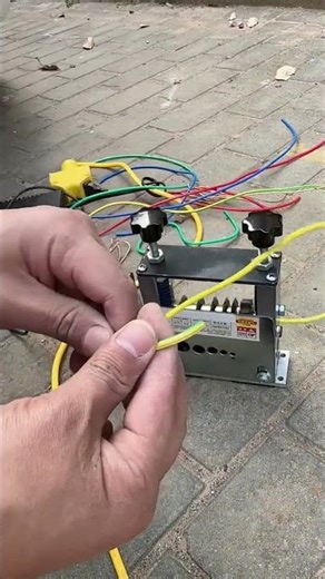 Small electric household wire stripper #electric wire stripper