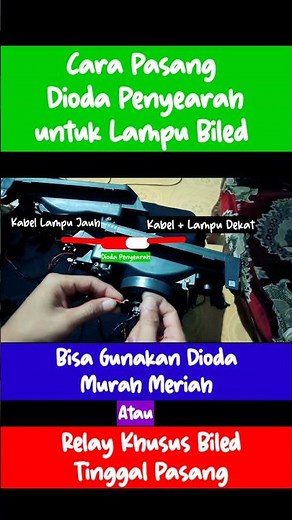 How to Install Diodes for Bi-LED Lights #biled