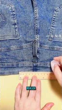 Method to reduce the waist size of pants #viralvideo