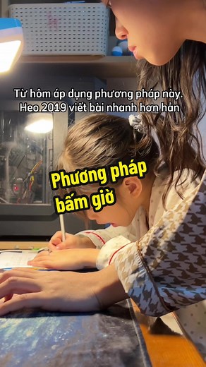 Bấm Giờ Để Con Học Nhanh Hơn