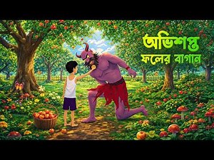 অভিশপ্ত ফলের বাগান | Bengali Fairy Tales Cartoon | Rupkothar Bangla Golpo | Golpo Konna Cartoon