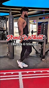 Killer arms workout 🔥 #gym #motivation #workout