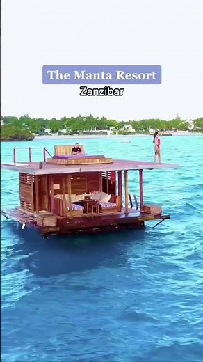 The Manta Resort Zanzibar. #zanzibar #travel #tanzania