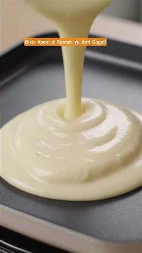 Bikin Apem di Rumah 🏠 Anti Gagal!#ResepApem #KueRumahan #MasakMudah